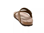 White Mountain Carly Nubuck Flat Sandal
