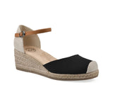 White Mountain Maintain Espadrille Wedge Pump