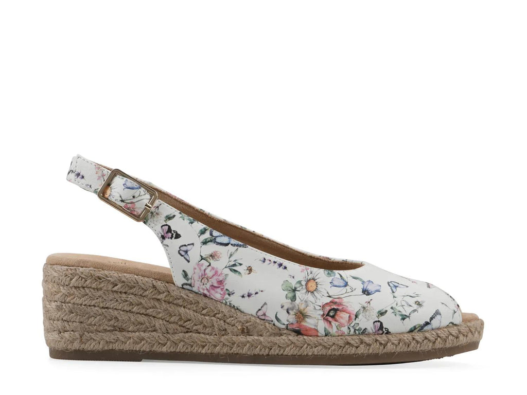 White Mountain Maize Espadrille Wedge Sandal