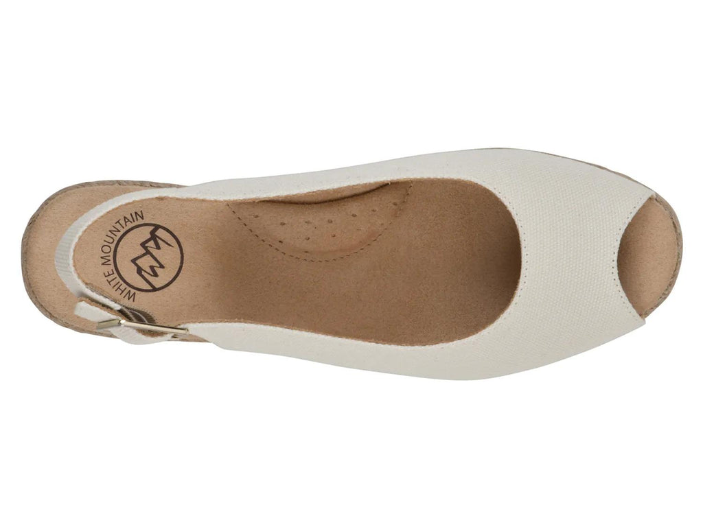 White Mountain Maize Espadrille Wedge Sandal