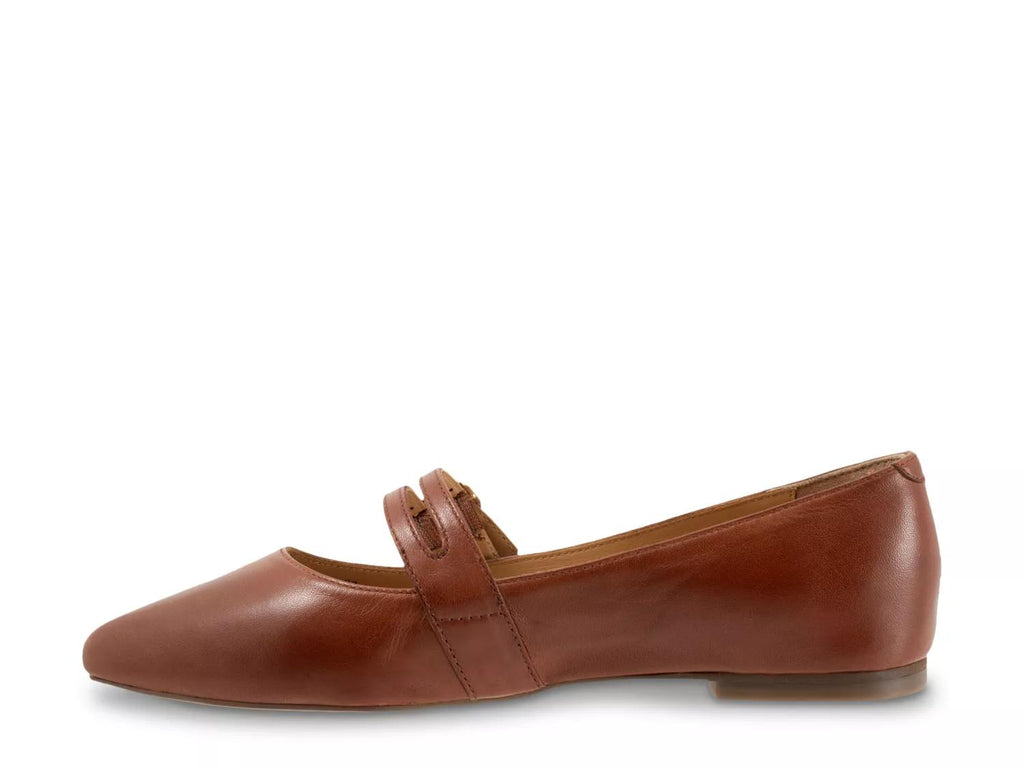 Trotters Emerald Mary Jane Flat