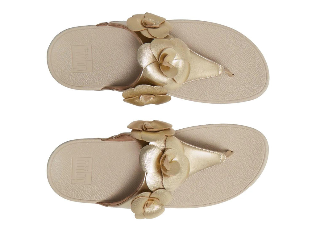 FitFlop Lulu Flower Wedge Sandal