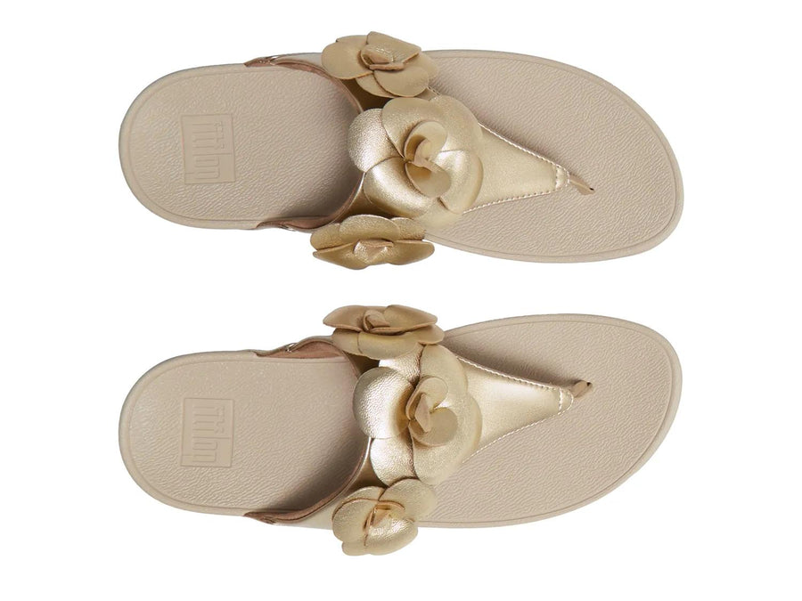 FitFlop Lulu Flower Wedge Sandal