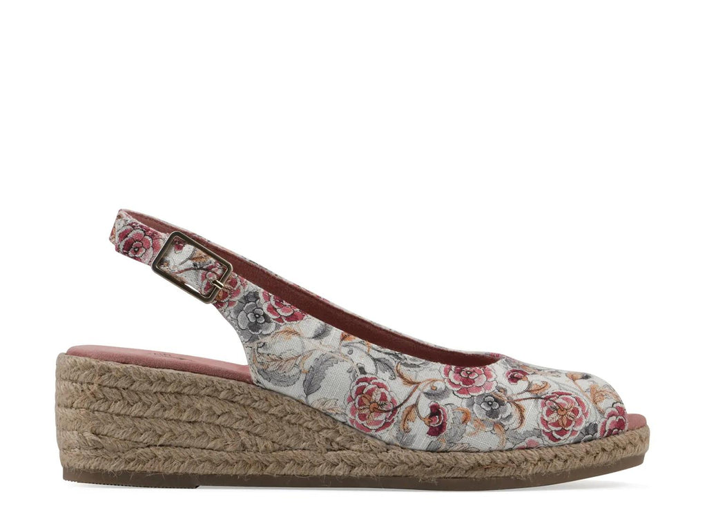 White Mountain Maize Espadrille Wedge Sandal