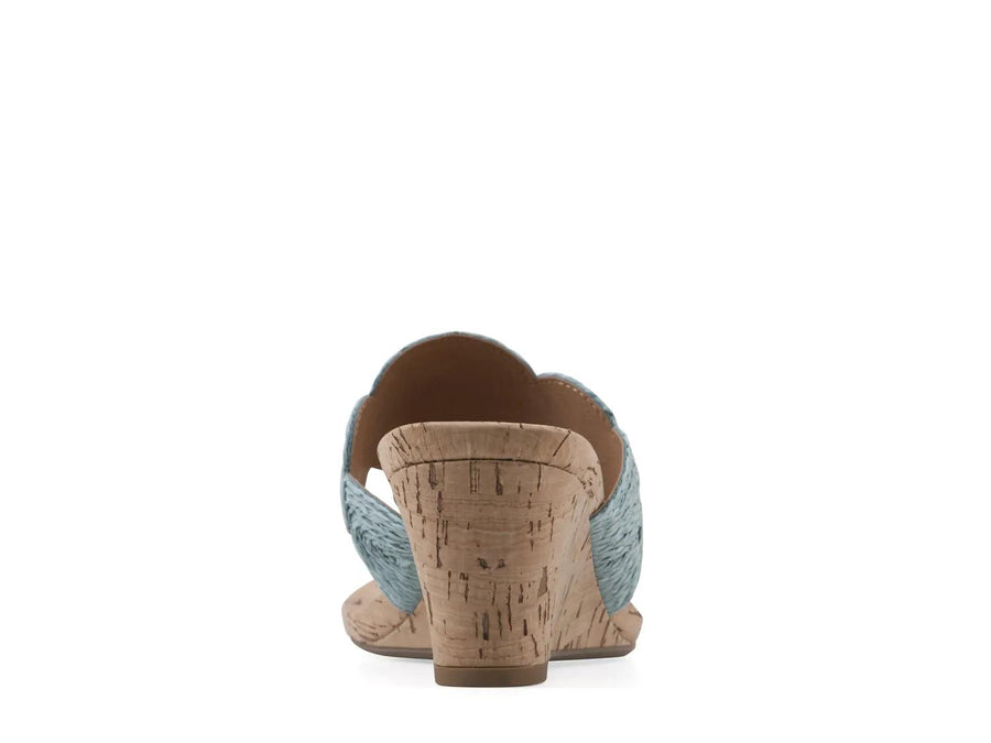White Mountain Affogato Wedge Sandal