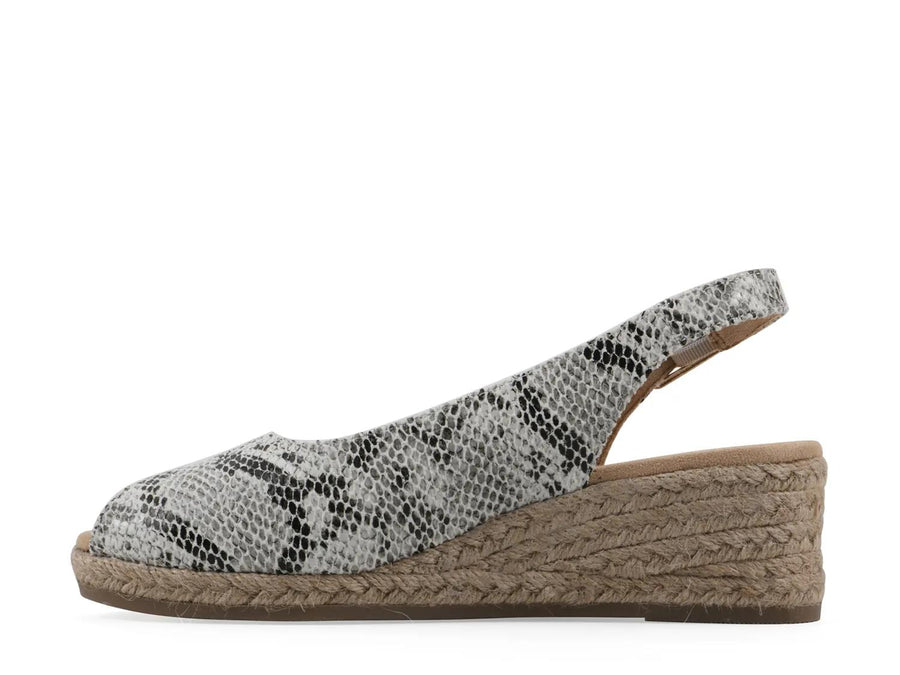 White Mountain Maize Espadrille Wedge Sandal