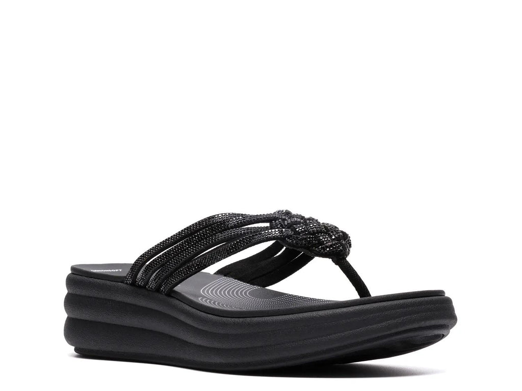Clarks Drift Gem Wedge Sandal