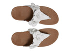 FitFlop Lulu Flower Wedge Sandal
