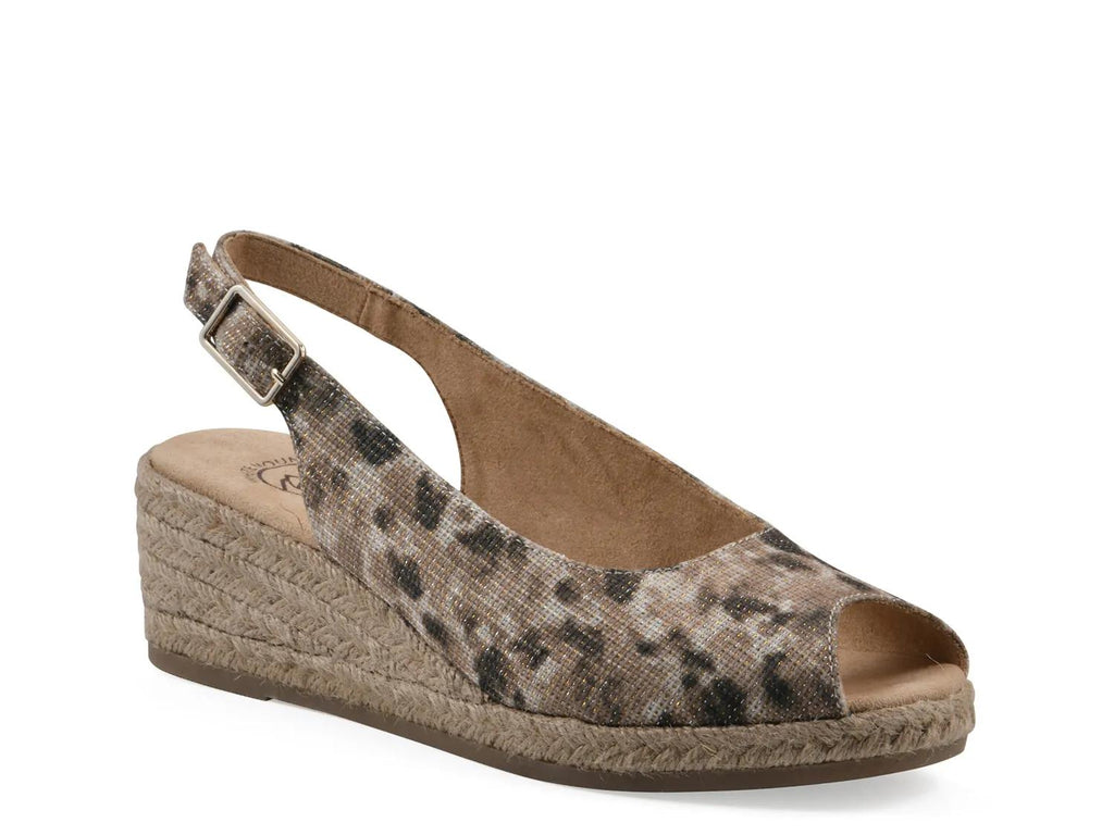 White Mountain Maize Espadrille Wedge Sandal
