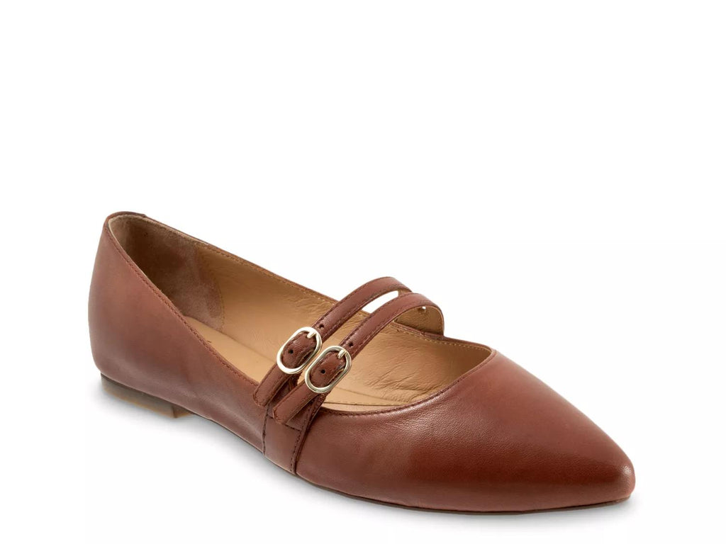 Trotters Emerald Mary Jane Flat