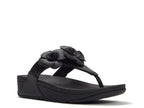 FitFlop Lulu Flower Wedge Sandal