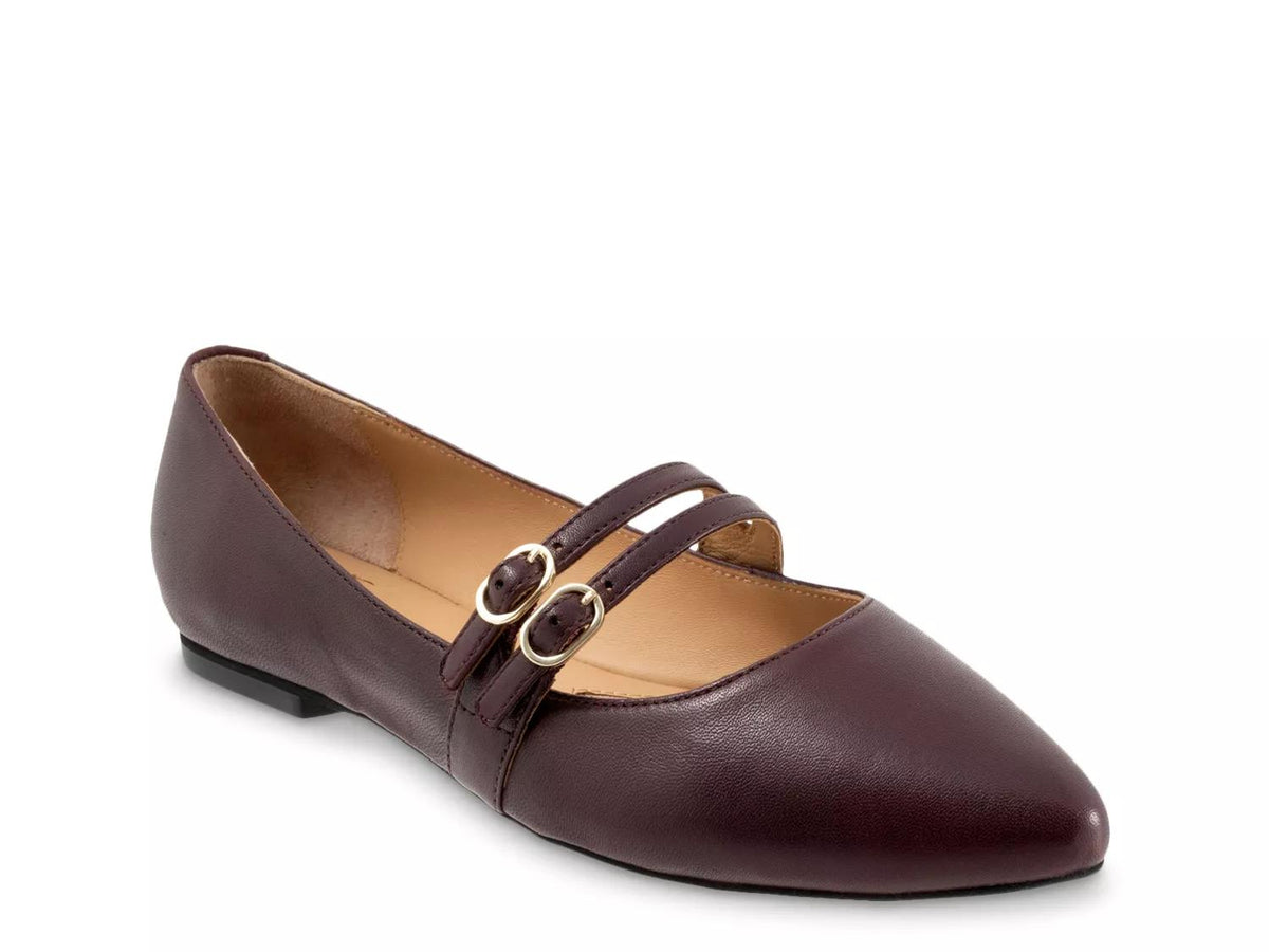Trotters Emerald Mary Jane Flat