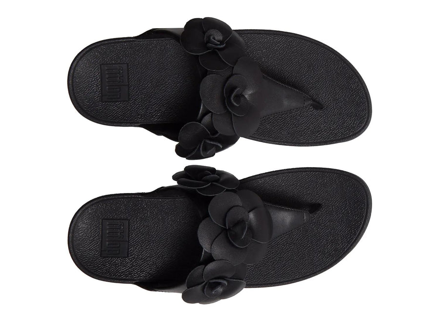 FitFlop Lulu Flower Wedge Sandal