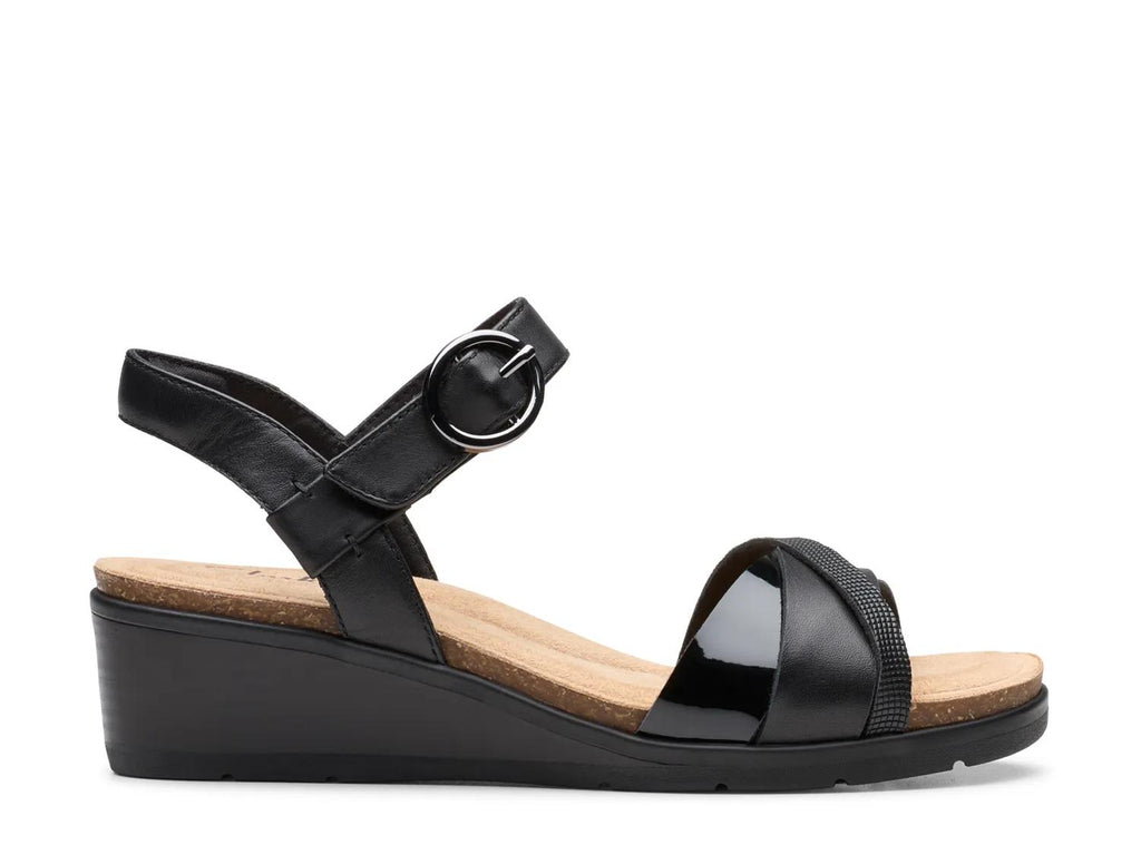 Clarks Kacha Twist Wedge Sandal