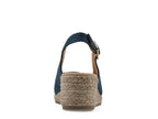 White Mountain Maize Espadrille Wedge Sandal