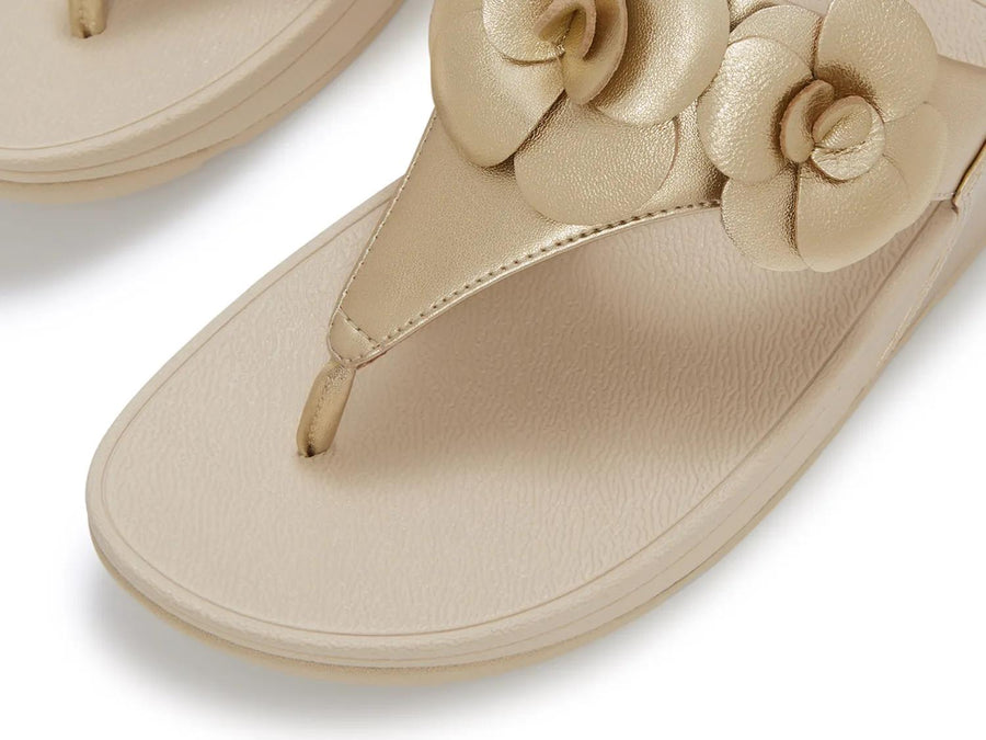 FitFlop Lulu Flower Wedge Sandal