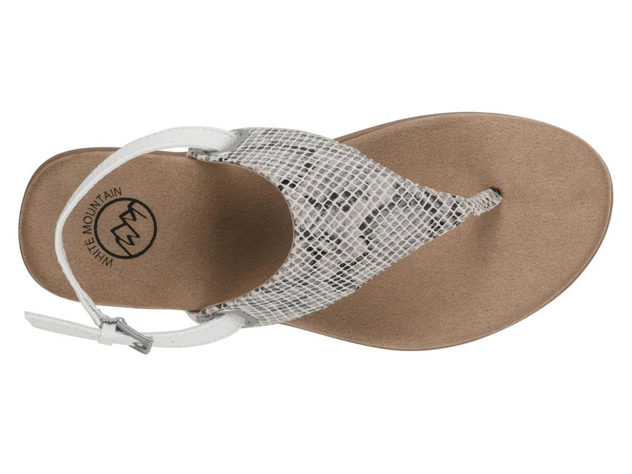 White Mountain Lifted Sandal