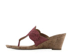 White Mountain Affogato Wedge Sandal