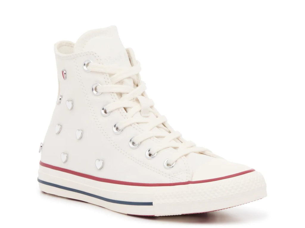 Converse Chuck Taylor All Star White Hearts High-Top Sneaker - Women's