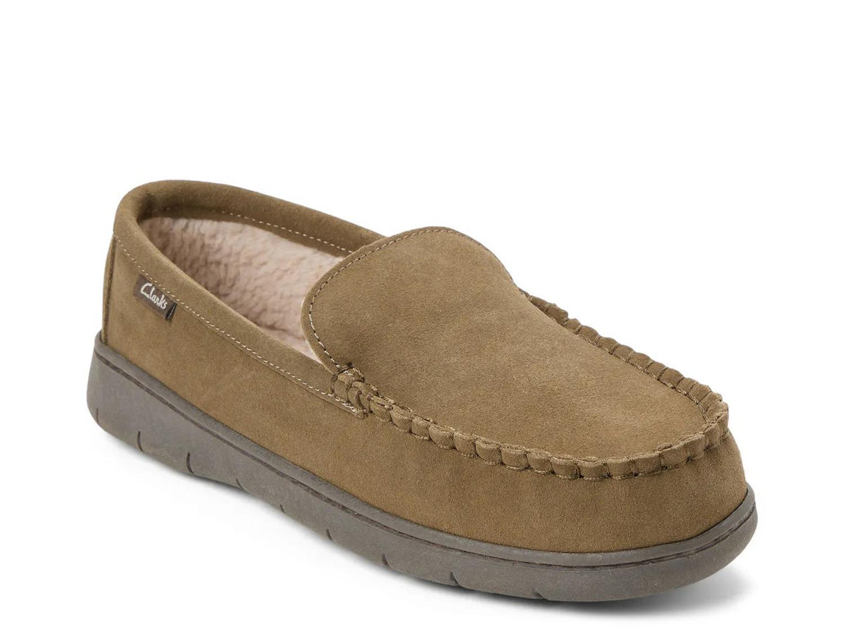 Clarks Suede Venetian Slipper - Men's 