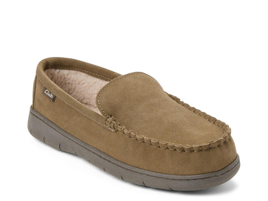 Clarks Suede Venetian Slipper - Men's 