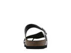 White Mountain Carly Nubuck Flat Sandal