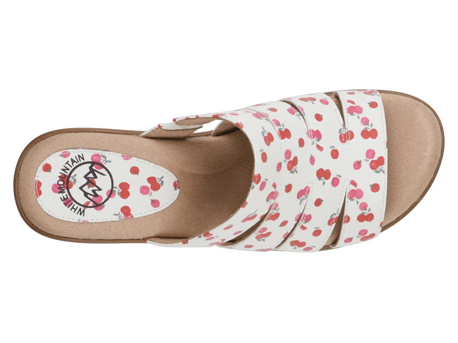 White Mountain Valora Platform Sandal
