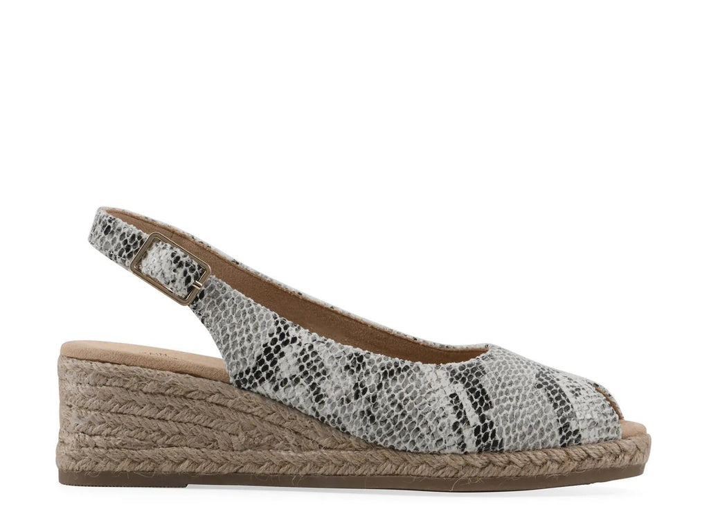 White Mountain Maize Espadrille Wedge Sandal