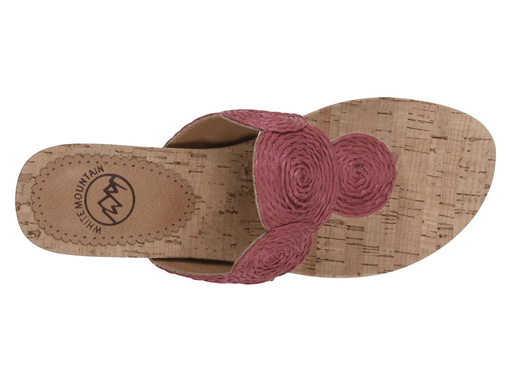 White Mountain Affogato Wedge Sandal
