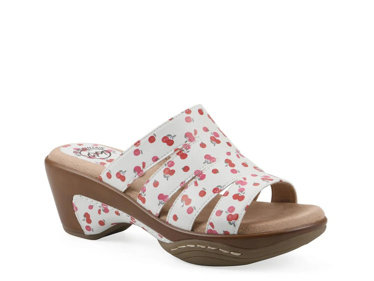 White Mountain Valora Platform Sandal