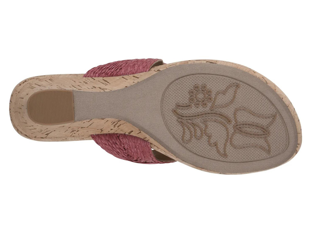 White Mountain Affogato Wedge Sandal
