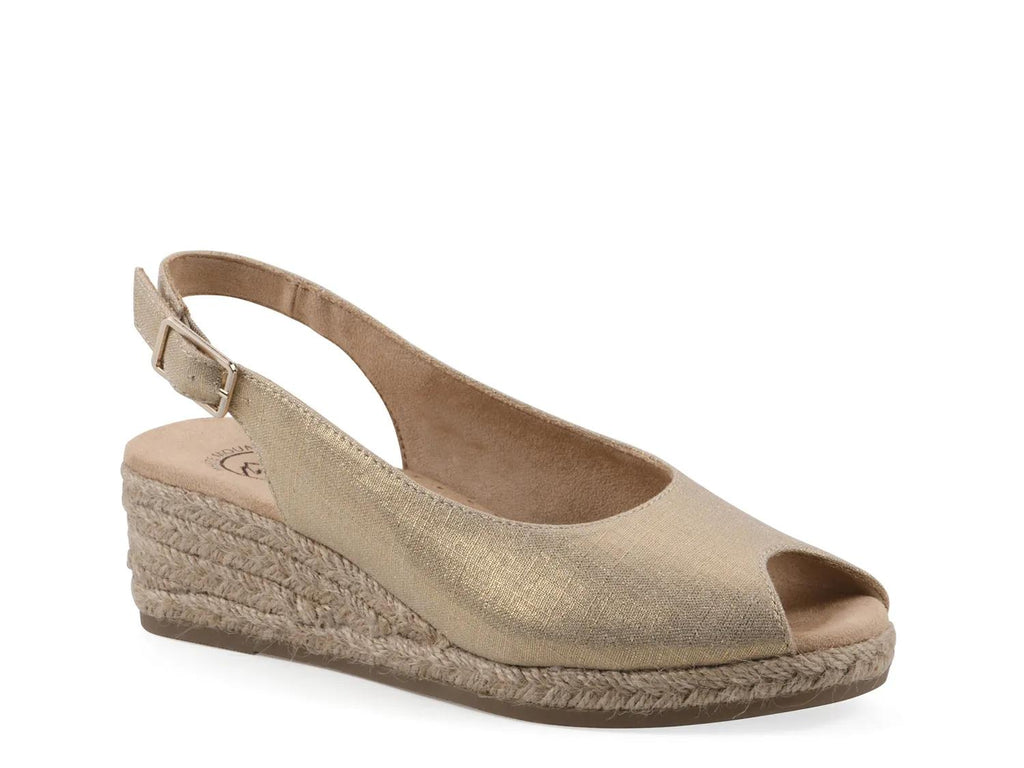 White Mountain Maize Espadrille Wedge Sandal