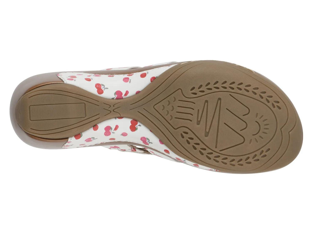White Mountain Valora Platform Sandal