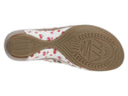 White Mountain Valora Platform Sandal