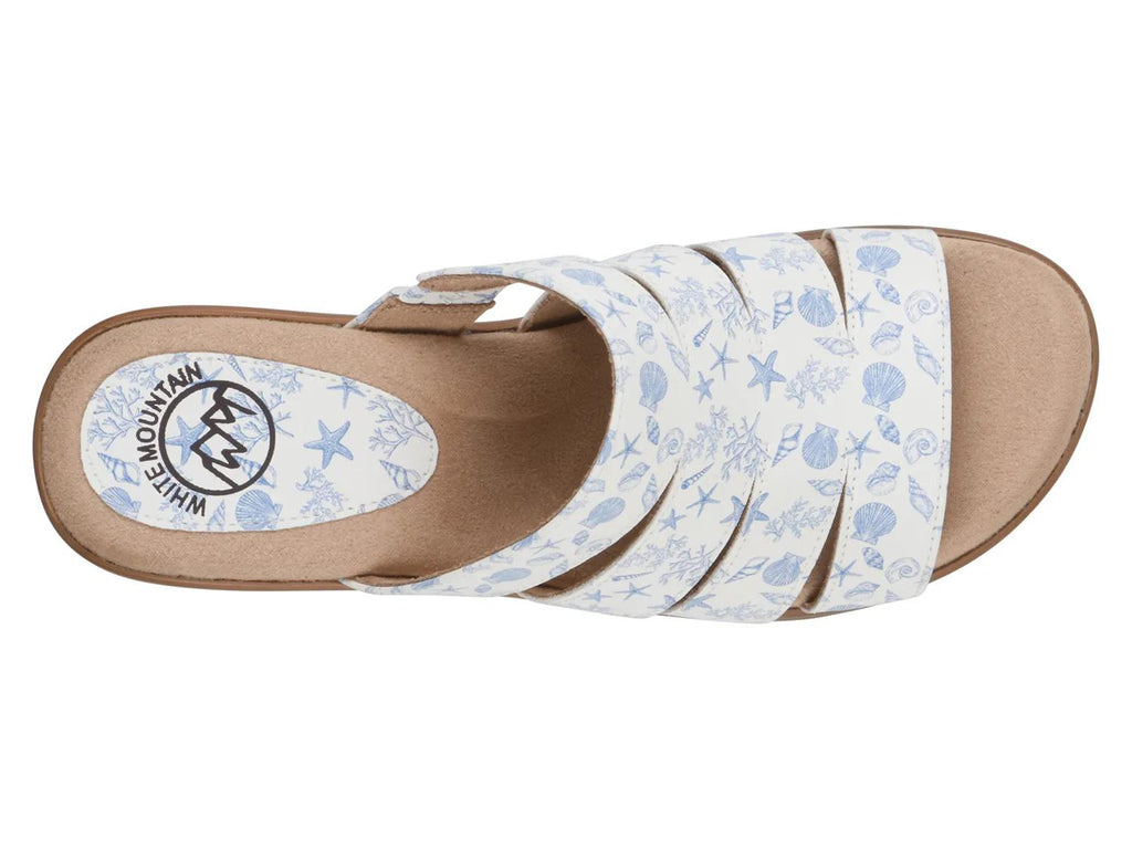 White Mountain Valora Platform Sandal