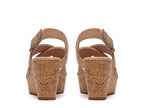 Clarks Rose Grace Wedge Sandal