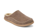 Clarks Suede Stitch Clog Slipper - Men's