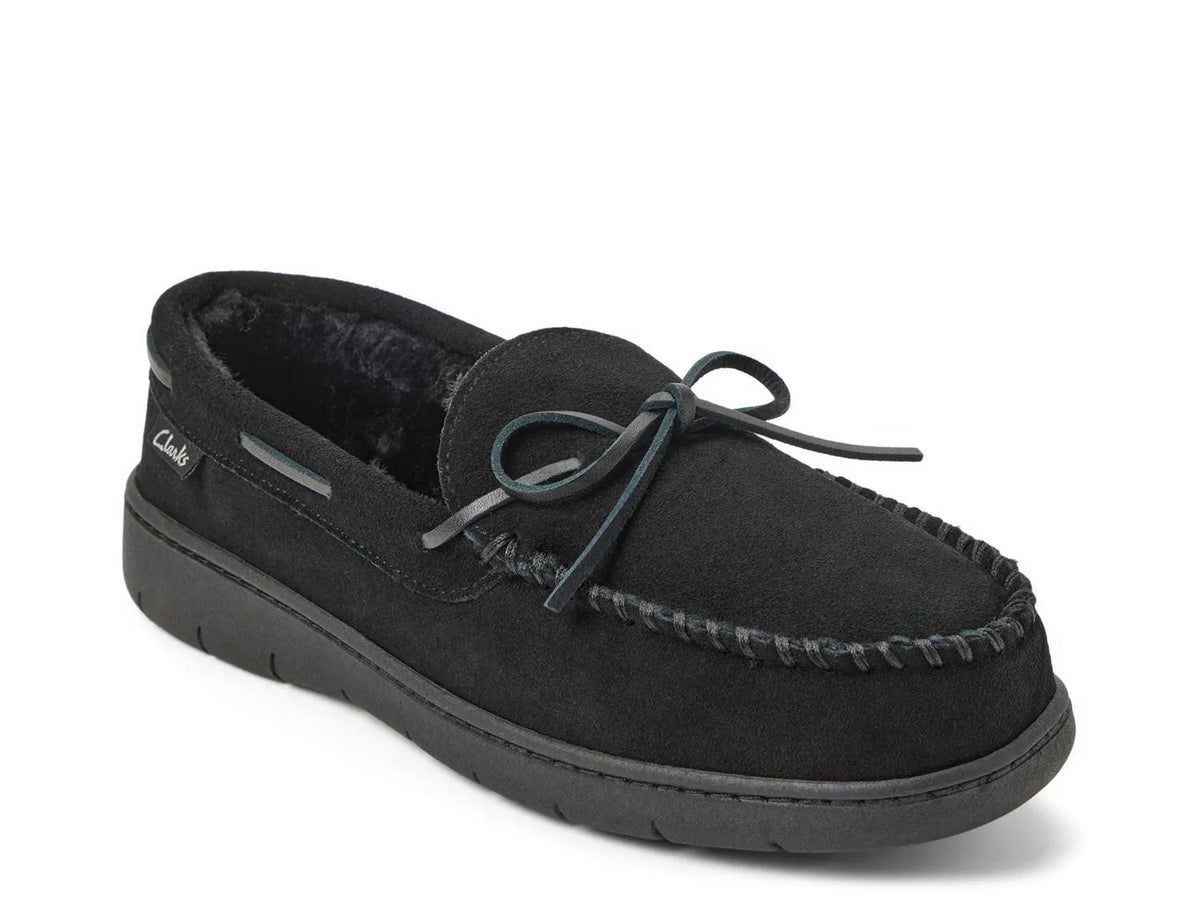 Clarks Suede Lace Slipper - Men's