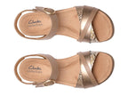 Clarks Kacha Twist Wedge Sandal