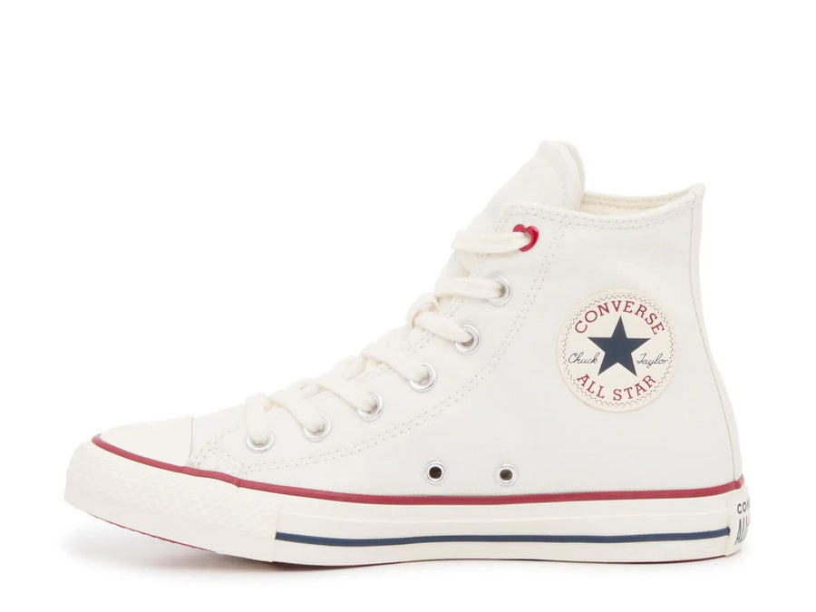 Converse Chuck Taylor All Star White Hearts High-Top Sneaker - Women's