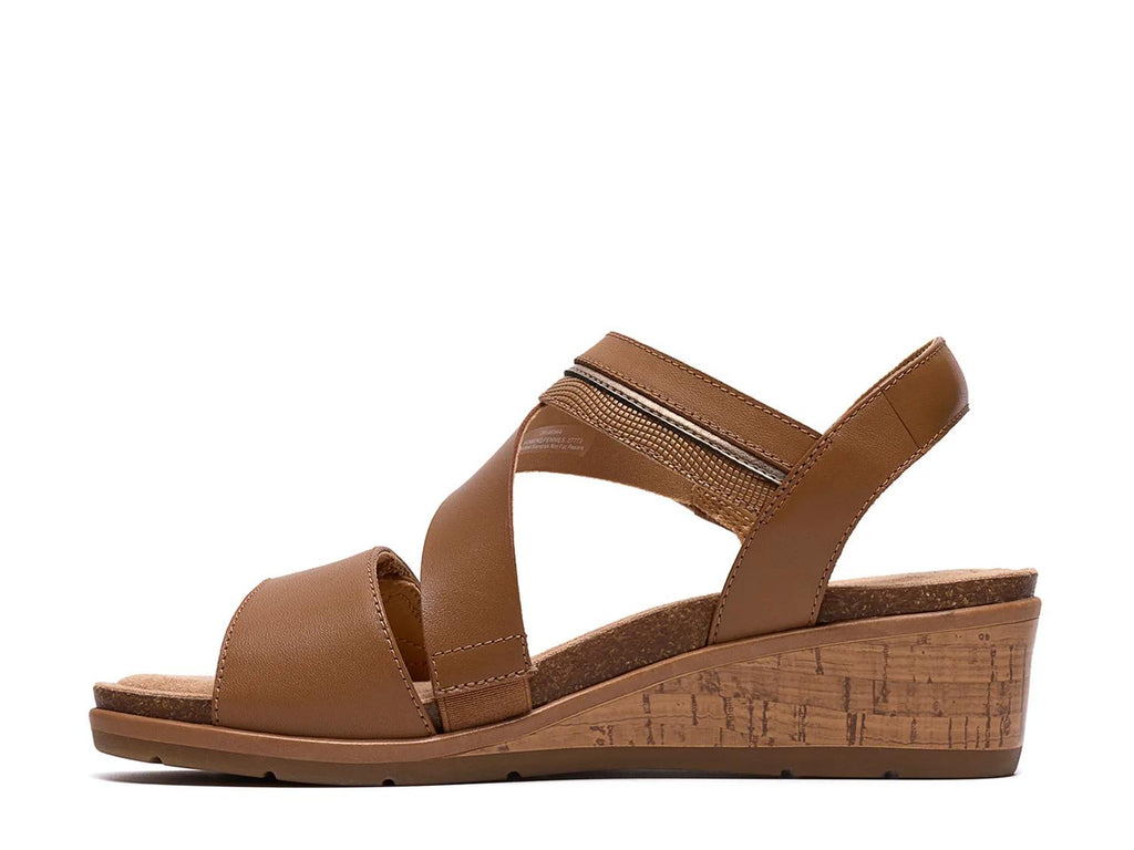 Clarks Kacha Wave Wedge Sandal