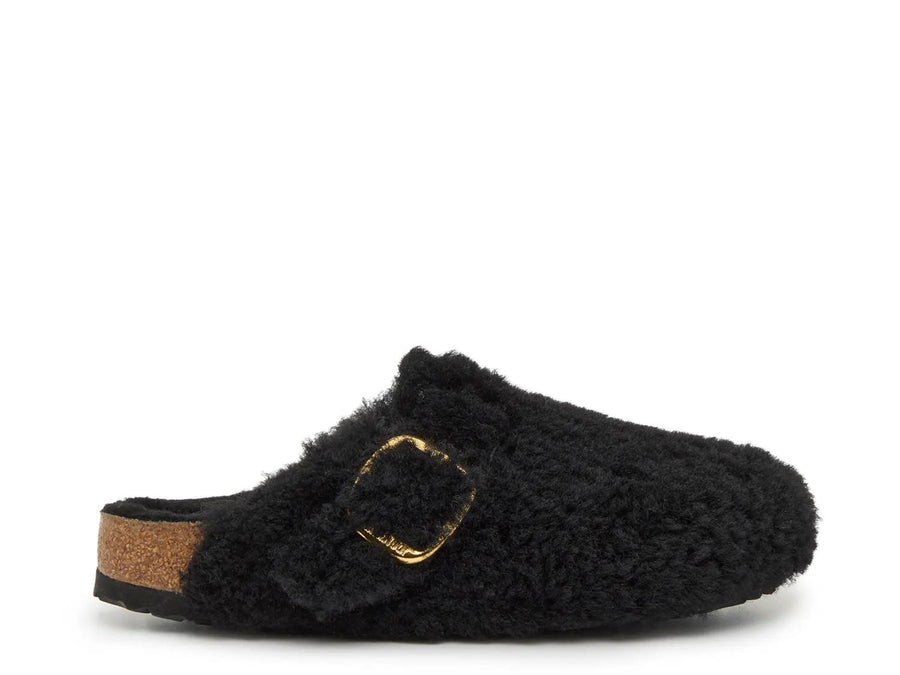 Birkenstock Boston Big Buckle Shearling Clog - Women's
