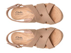 Clarks Rose Grace Wedge Sandal