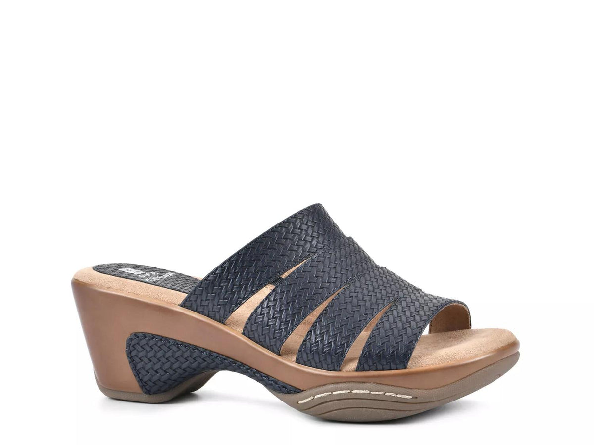 White Mountain Valora Platform Sandal