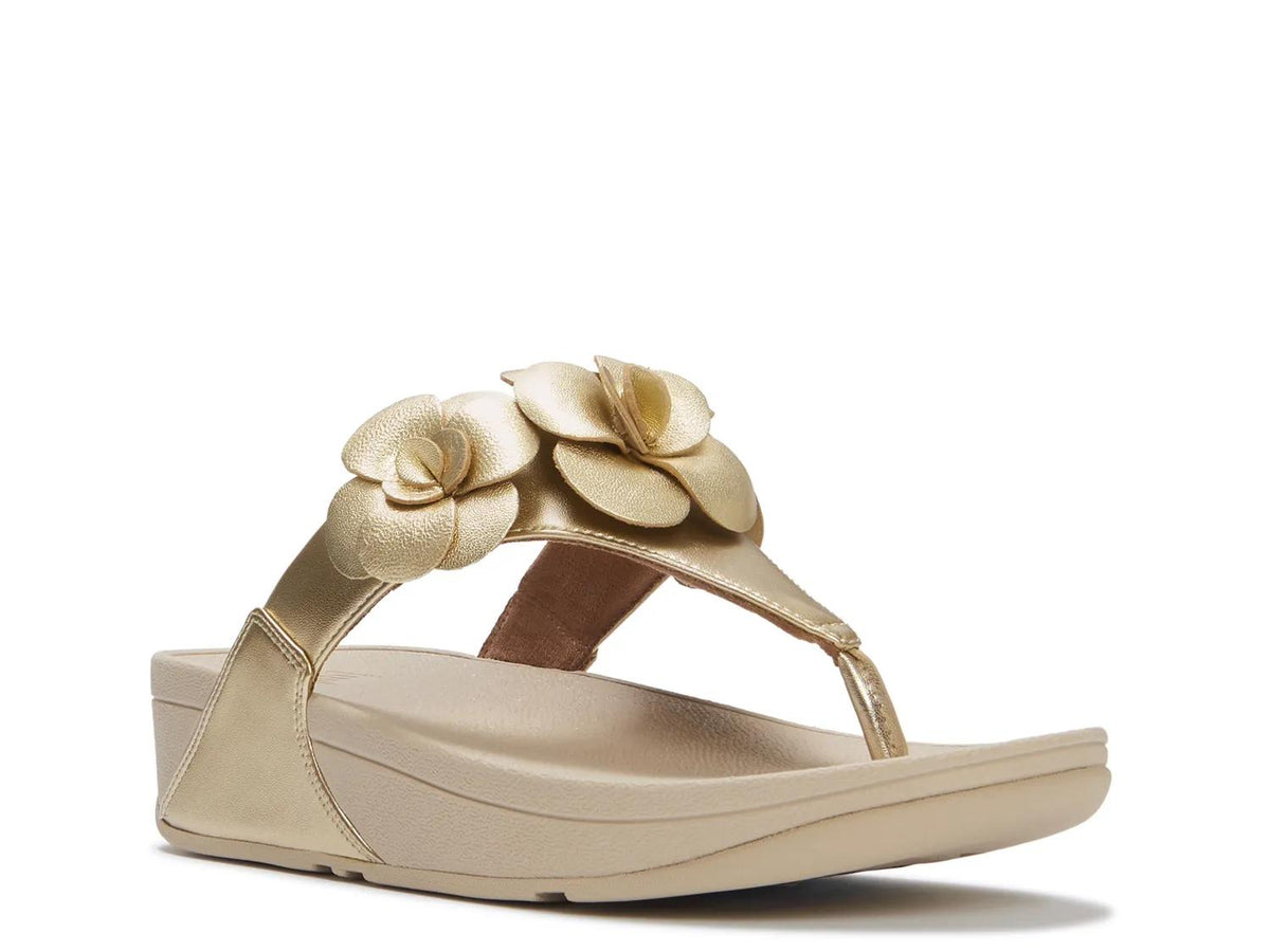 FitFlop Lulu Flower Wedge Sandal