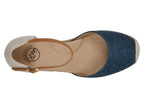 White Mountain Maintain Espadrille Wedge Pump