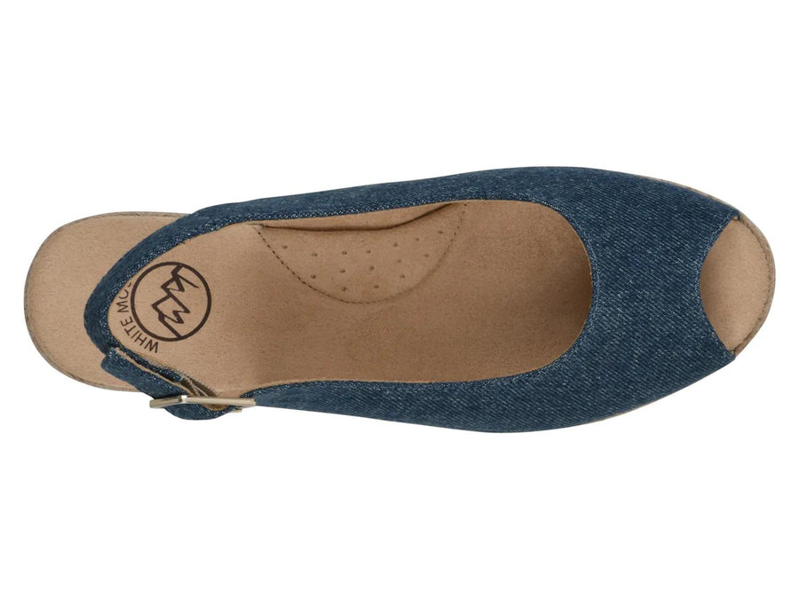 White Mountain Maize Espadrille Wedge Sandal