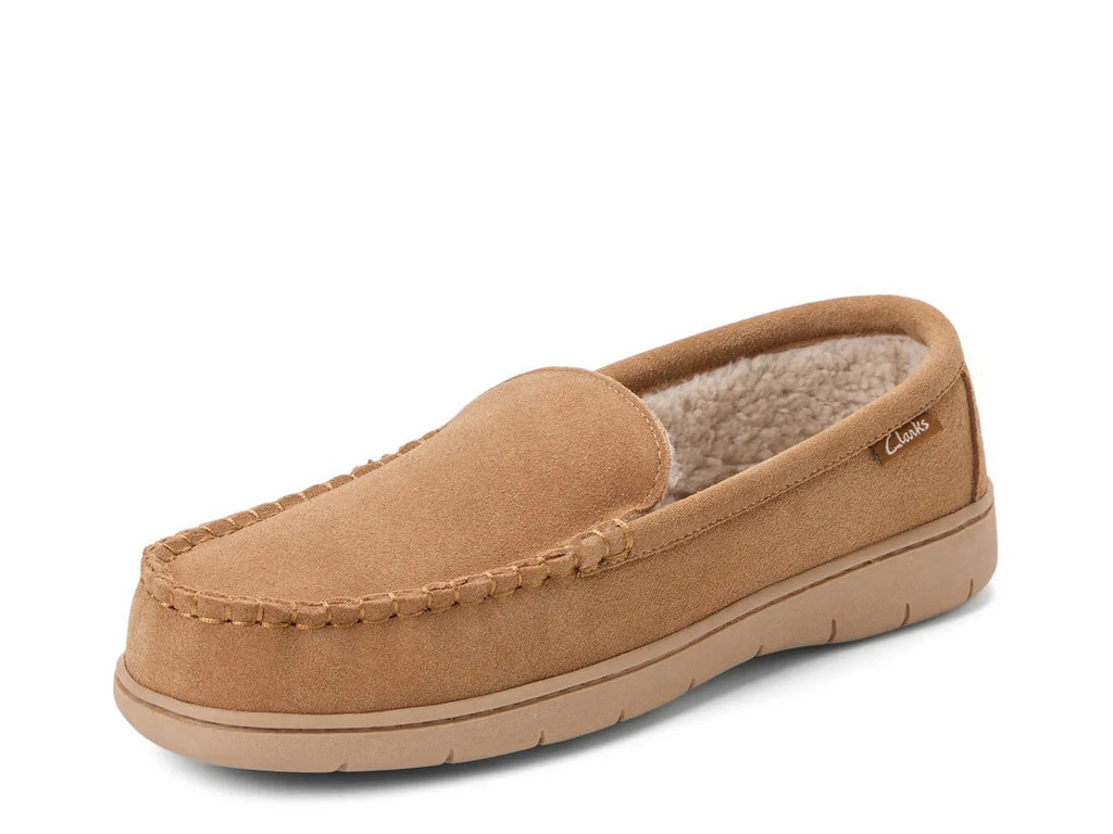 Clarks Suede Venetian Slipper - Men's 