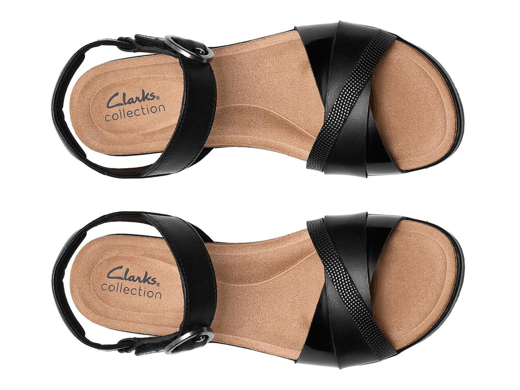 Clarks Kacha Twist Wedge Sandal