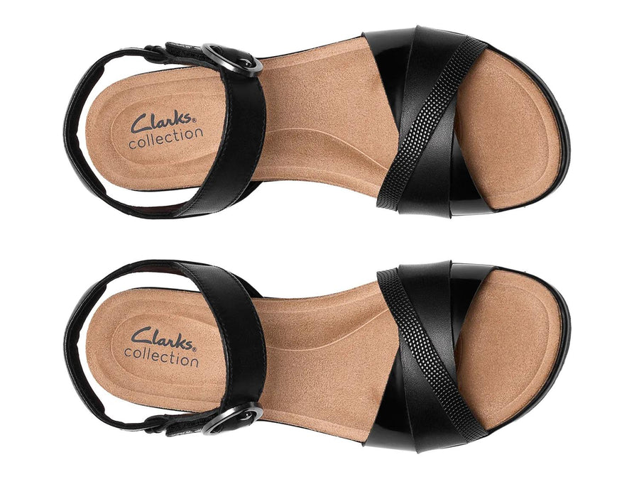 Clarks Kacha Twist Wedge Sandal